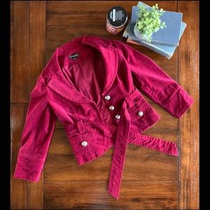 Bebe cropped Blazer Coat